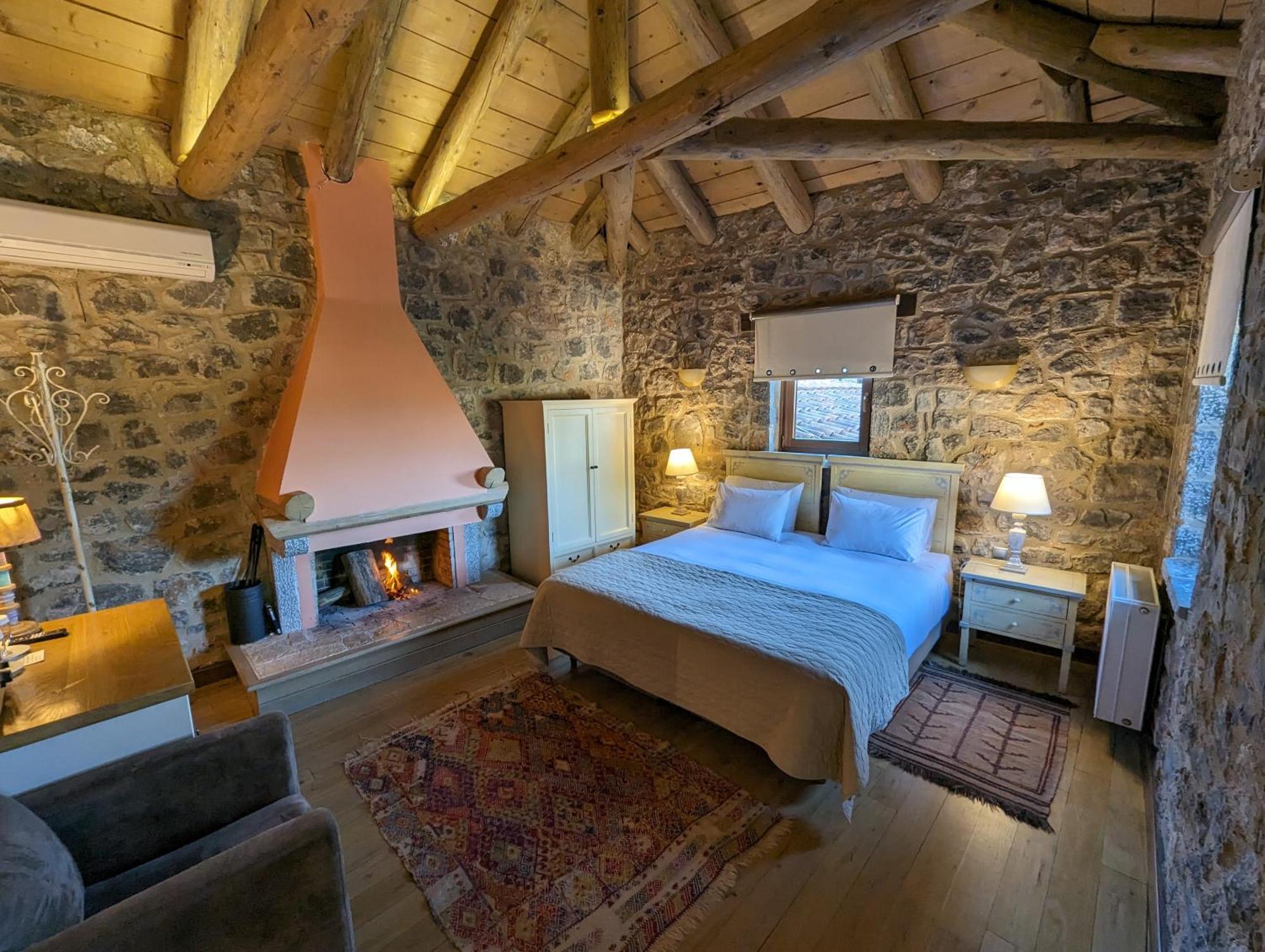 Argyriou Wine Tasting Guest House Polydrossos Bagian luar foto